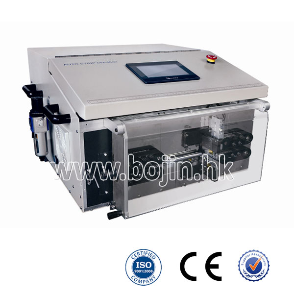 BJ-YHT4 Double line Multi-core Round Cable Cutting and Stripping Machine