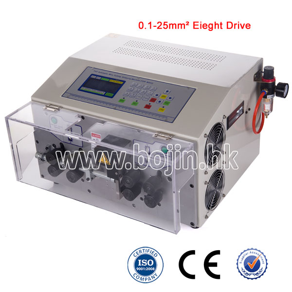 BJ-07MAX Wire Cutting And Stripping Machine With Eight Drives